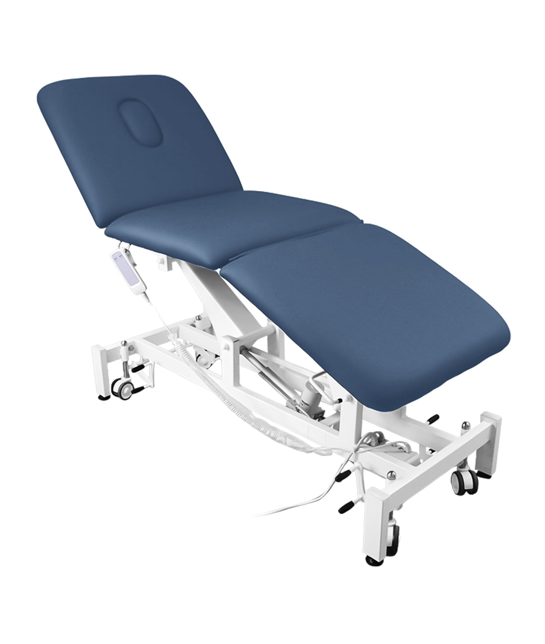 EVEREST One-Motor 3-Section Electric Treatment Bed – Chiropractic & Physiotherapy Massage Table with Adjustable Backrest & Leg rest