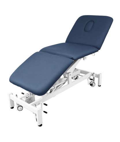 EVEREST One-Motor 3-Section Electric Treatment Bed – Chiropractic & Physiotherapy Massage Table with Adjustable Backrest & Leg rest