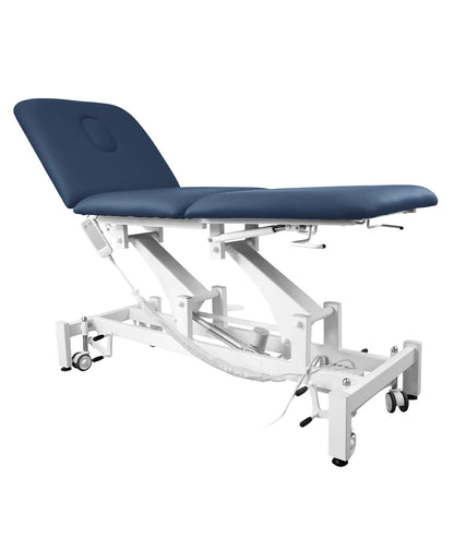 EVEREST One-Motor 3-Section Electric Treatment Bed – Chiropractic & Physiotherapy Massage Table with Adjustable Backrest & Leg rest