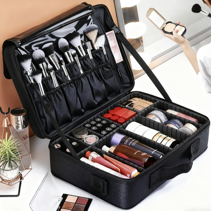 BeautéSync® Cosmetic Bag – Multifunctional Beauty Tool Storage Bag (Available in S, M, L Sizes)