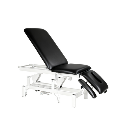 BeautéSync® Everest Two-Motor Electric Treatment Bed with Dual Built-In Foot Controls — Ideal for Professional Treatment & Massage Clinics