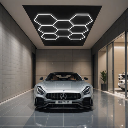 BeautéSync® Hexagon Ceiling Light