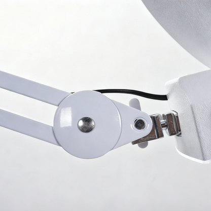 BeautéSync® LED Magnifying Lamp secure clamp mount connection detail for stable surface attachment