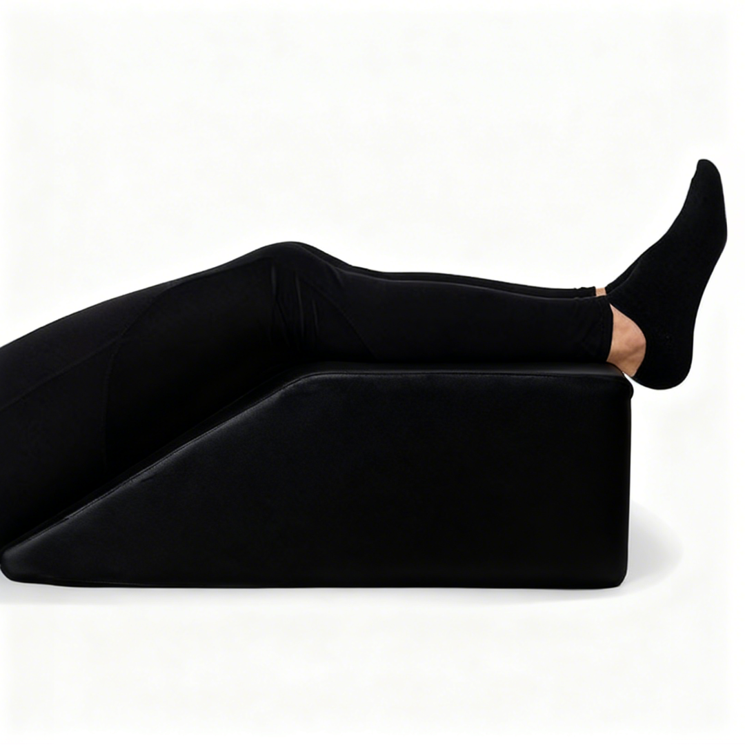 Leg elevation pillow usage display