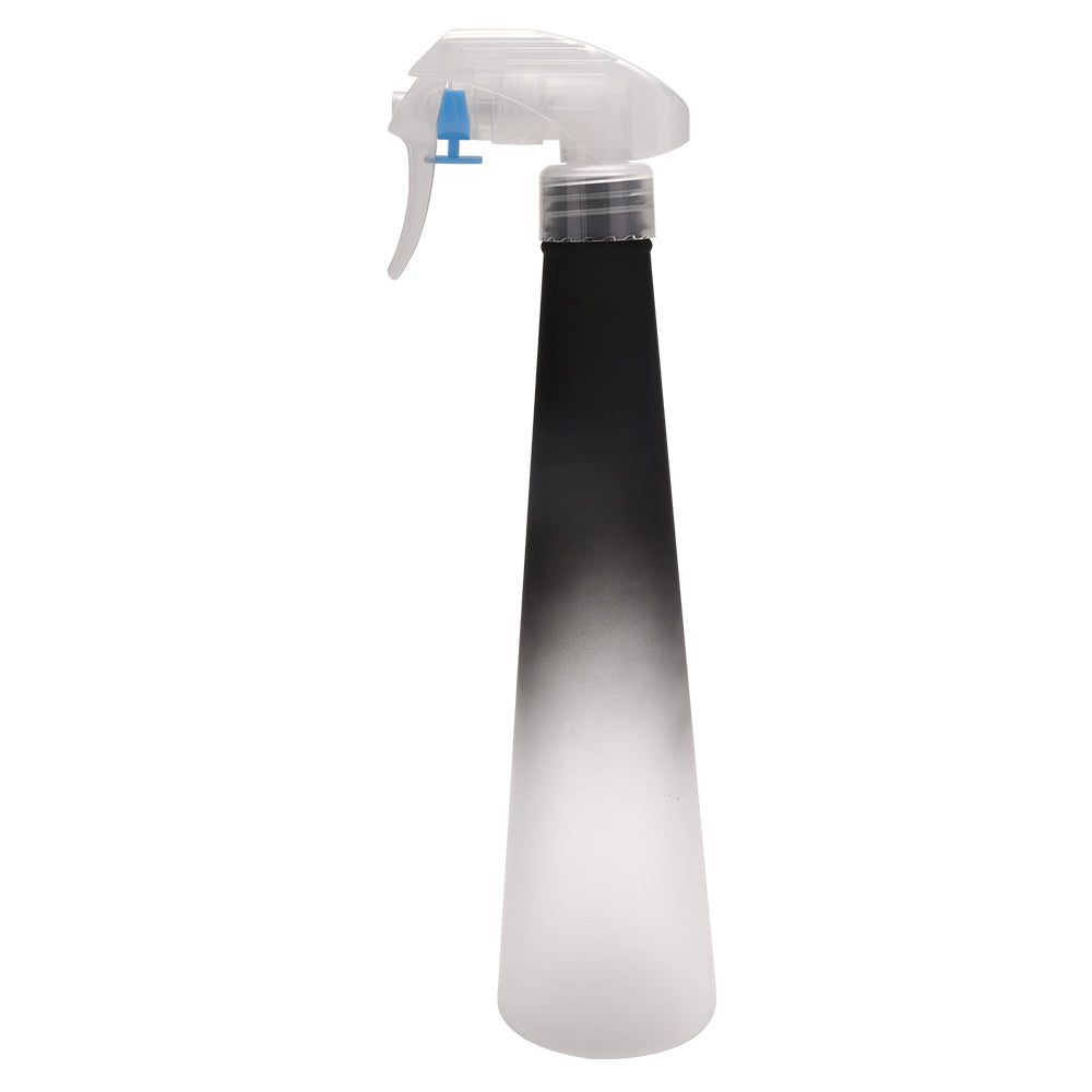 rainbow hair spray bottle black gradient