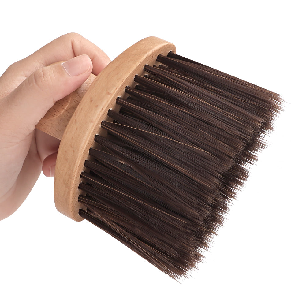 beechwood hair sweep brush bristle closeup