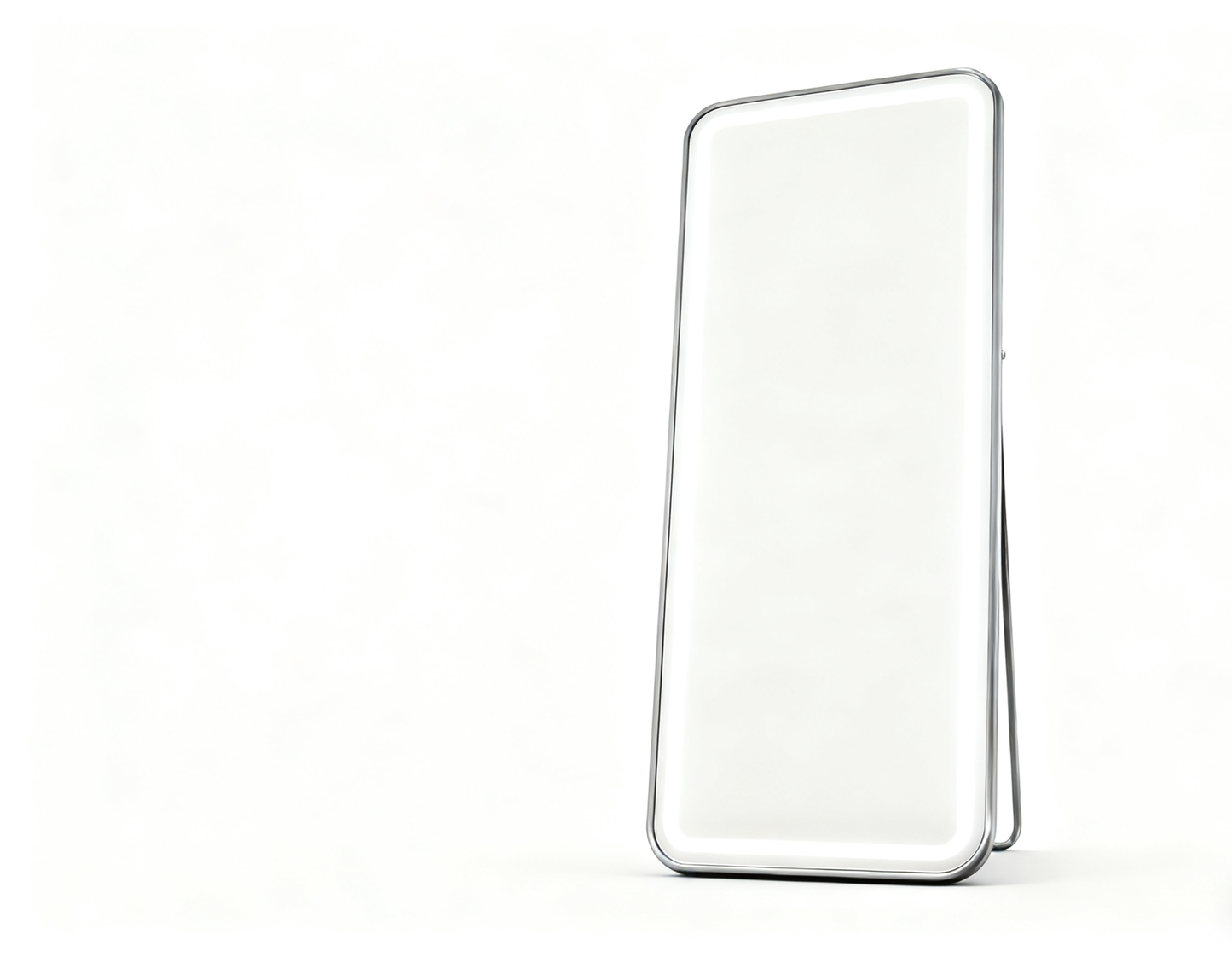 BeautéSync® Freestanding Rectangle Front-Lit LED Salon Mirror