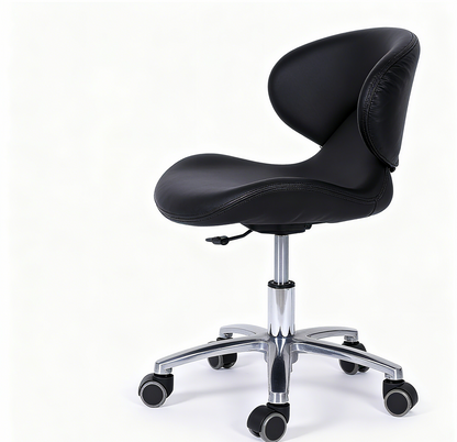 BeautéSync® Compact Pedicure Stool – Ergonomic, Durable & Portable