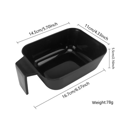 Professional Square Hair Dye Bowl