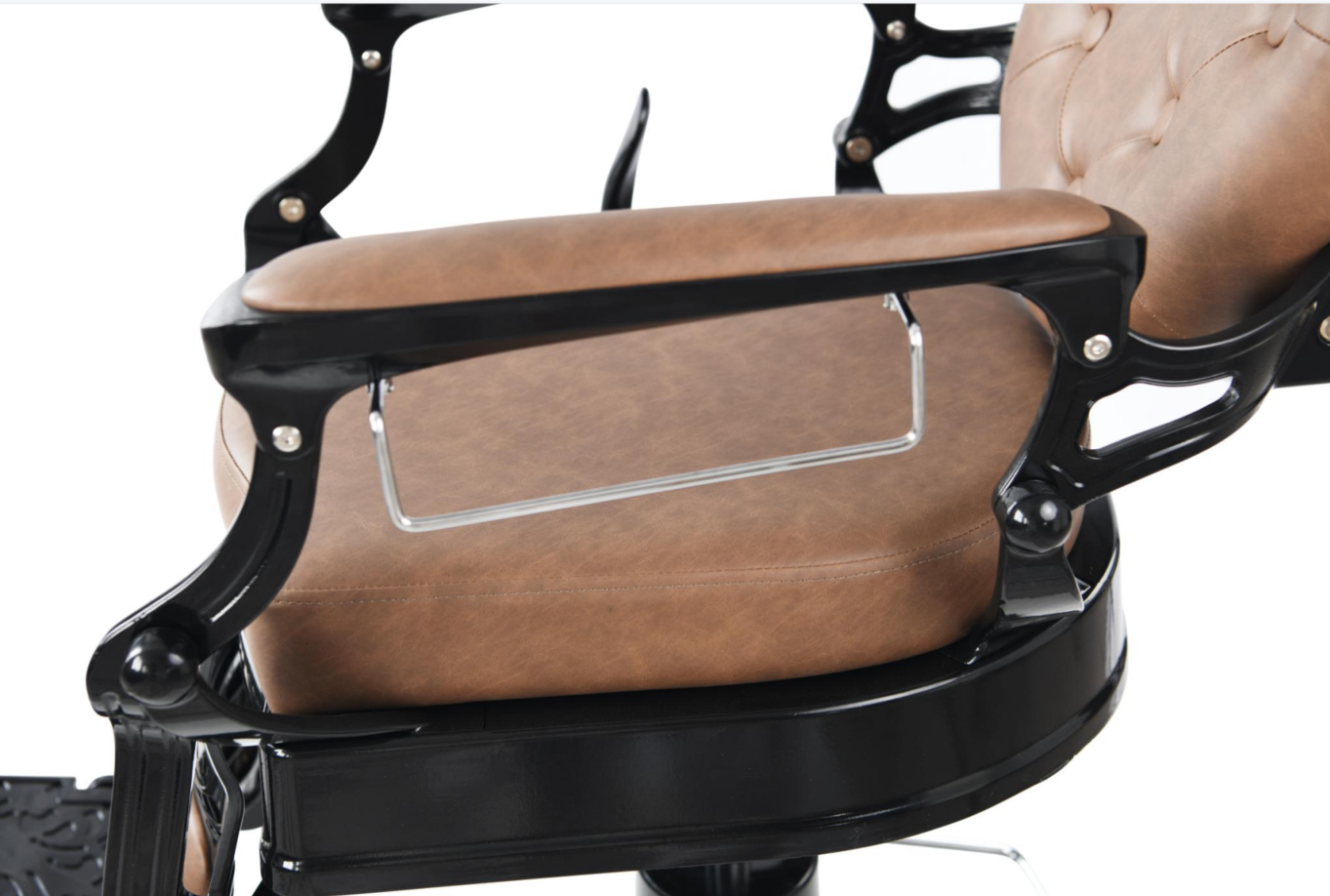 BeautéSync® Professional Hydraulic Barber Chair – Classic Comfort & Modern Style
