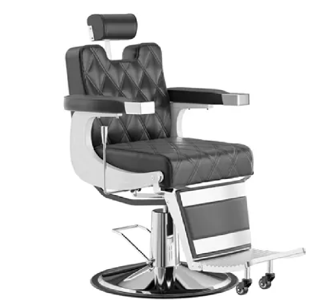 11010028 - BeauteSync Hydraulic Styling Chair, Adjustable Headrest & Height, 360° Swivel