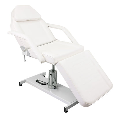 Adjustable facial bed for waxing and skin treatments 