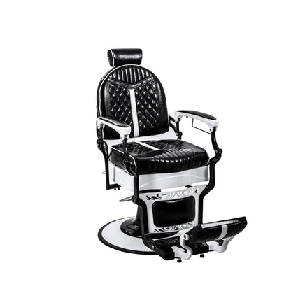 black and white barber chair overall