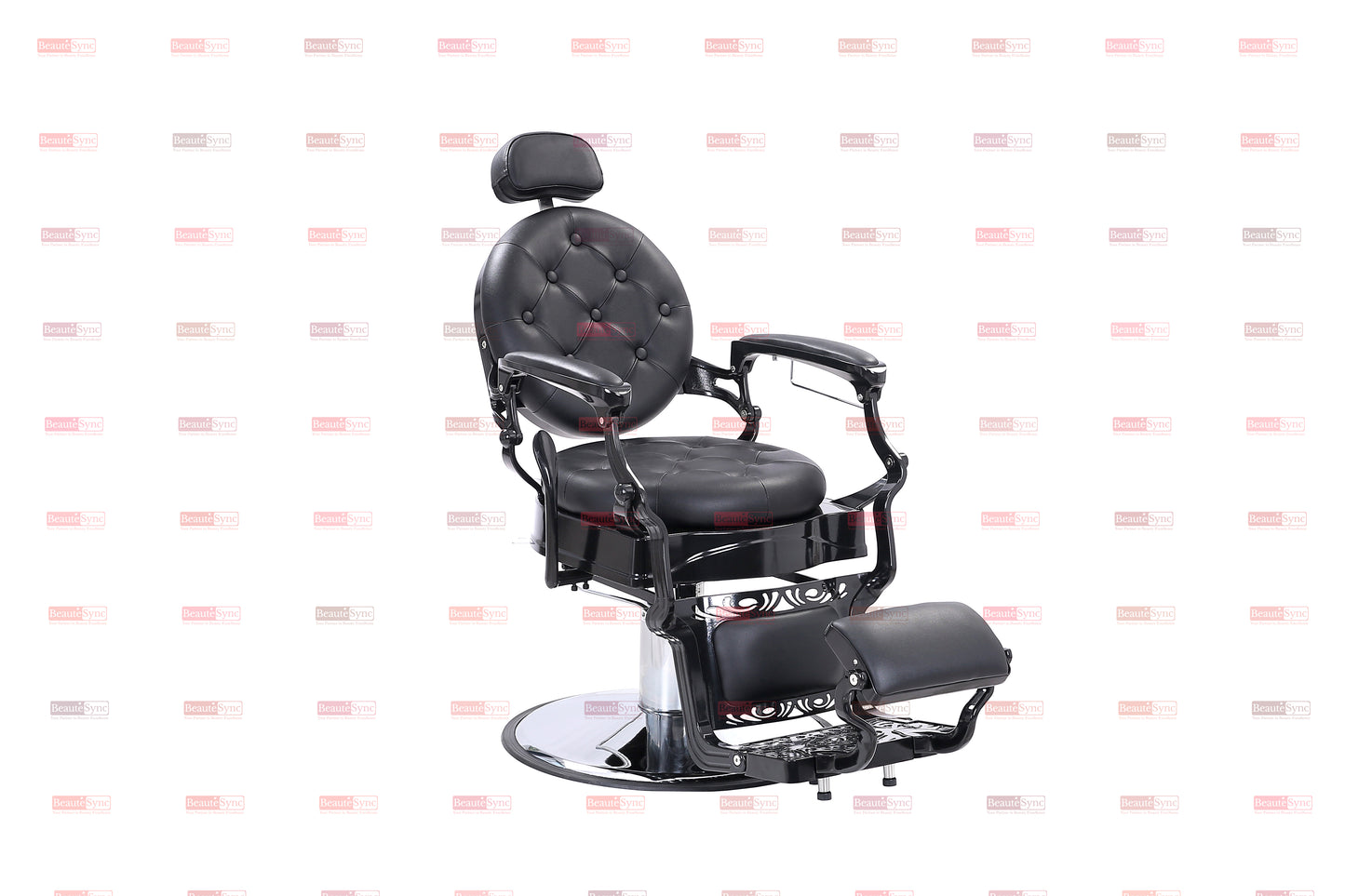 BeautéSync Hydraulic Haevy-Duty Barber Chair