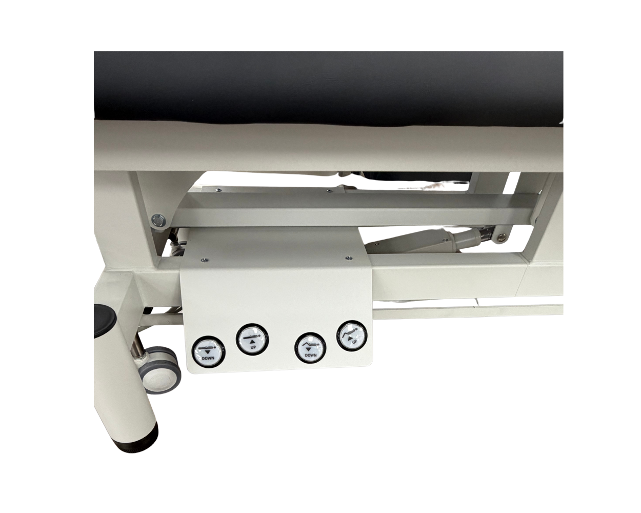 BeautéSync® Everest Two-Motor Electric Treatment Bed with Dual Built-In Foot Controls — Ideal for Professional Treatment & Massage Clinics