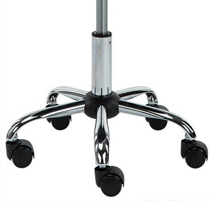 BeautéSync® Fixed Stool – Adjustable PU Leather Salon Chair for Spa, Massage, Clinic, Beauty & Tattoo Use