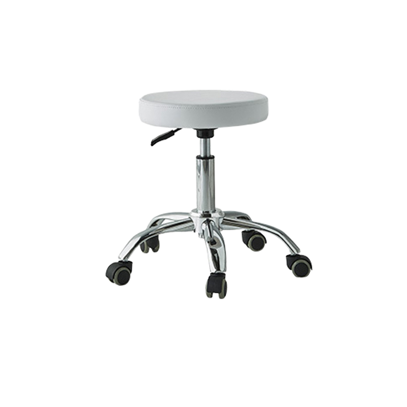 BeautéSync® Fixed Stool – Adjustable PU Leather Salon Chair for Spa, Massage, Clinic, Beauty & Tattoo Use