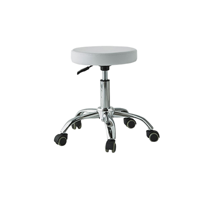 BeautéSync® Fixed Stool – Adjustable PU Leather Salon Chair for Spa, Massage, Clinic, Beauty & Tattoo Use