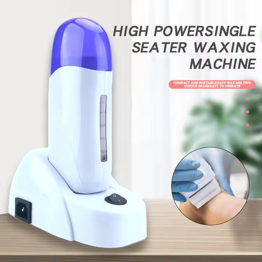 BeautéSync Depilatory Wax Heater – Portable Professional Hair Removal Wax Machine, Single & Double Seat Handheld Epilator for Salon & Home Use