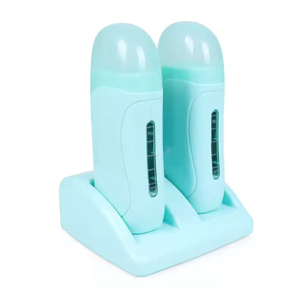 BeautéSync Depilatory Wax Heater – Portable Professional Hair Removal Wax Machine, Single & Double Seat Handheld Epilator for Salon & Home Use