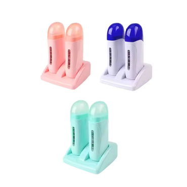 BeautéSync Depilatory Wax Heater – Portable Professional Hair Removal Wax Machine, Single & Double Seat Handheld Epilator for Salon & Home Use