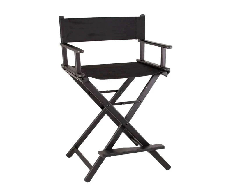 BeautéSync® Professional Makeup Artist Director Lightweight Portable Foldable Aluminum Chair
