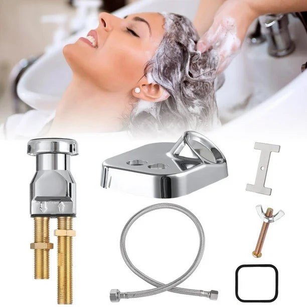 Reliable backflow prevention kit for salon or barbershop use.