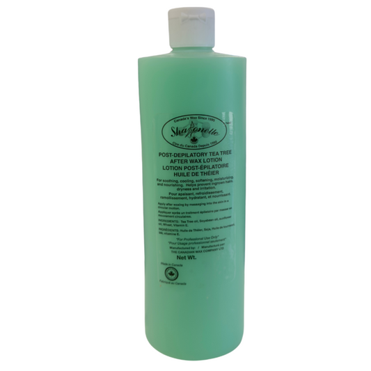 Sharonelle After Wax Soothing Lotion (16oz) - Tea Tree