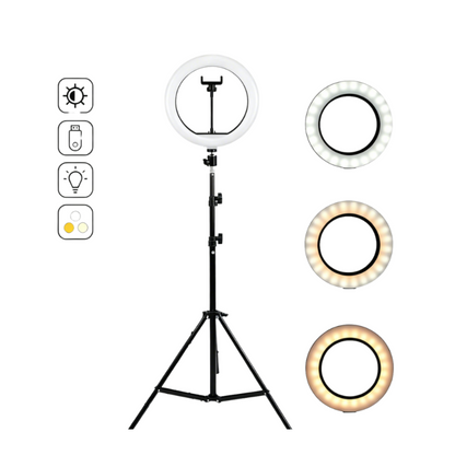 BeautéSync® Professional Ring Light Whole Kit