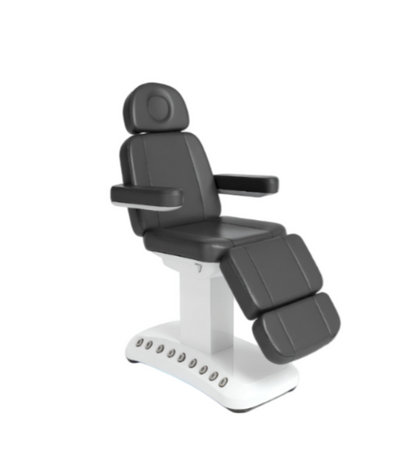 BeautéSync® MiraPlus 4-Motor Electric Spa Bed & Facial Chair with Built-In Foot Controls – Smart Heating, Removable Headrest & 440 lbs Capacity