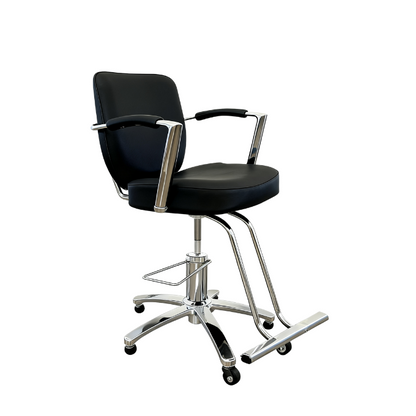 BeautéSync® Hairdressing Styling Chair – Professional Salon Chair with Hydraulic Lift  (CLEARANCE: FINAL SALE)