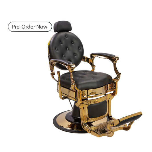 BeautéSync® Professional Barber Chair – Hydraulic Salon Chair