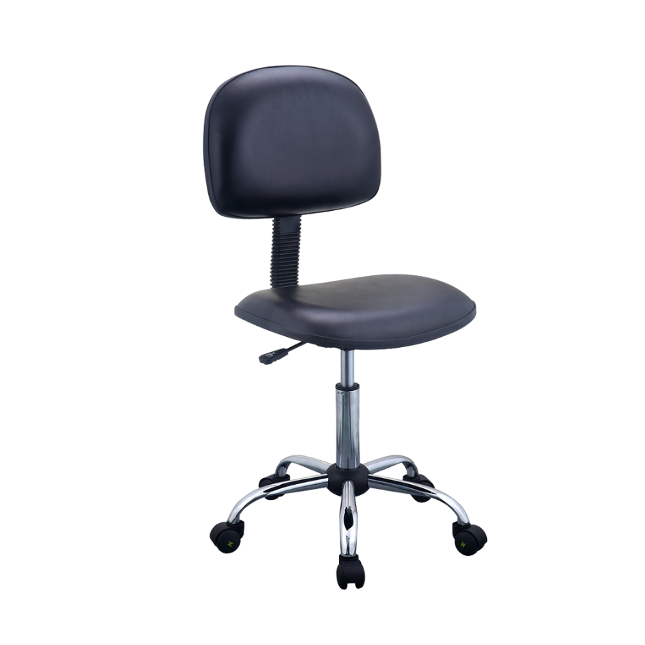 BeautéSync® Wide Seat Adjustable Rolling Stool