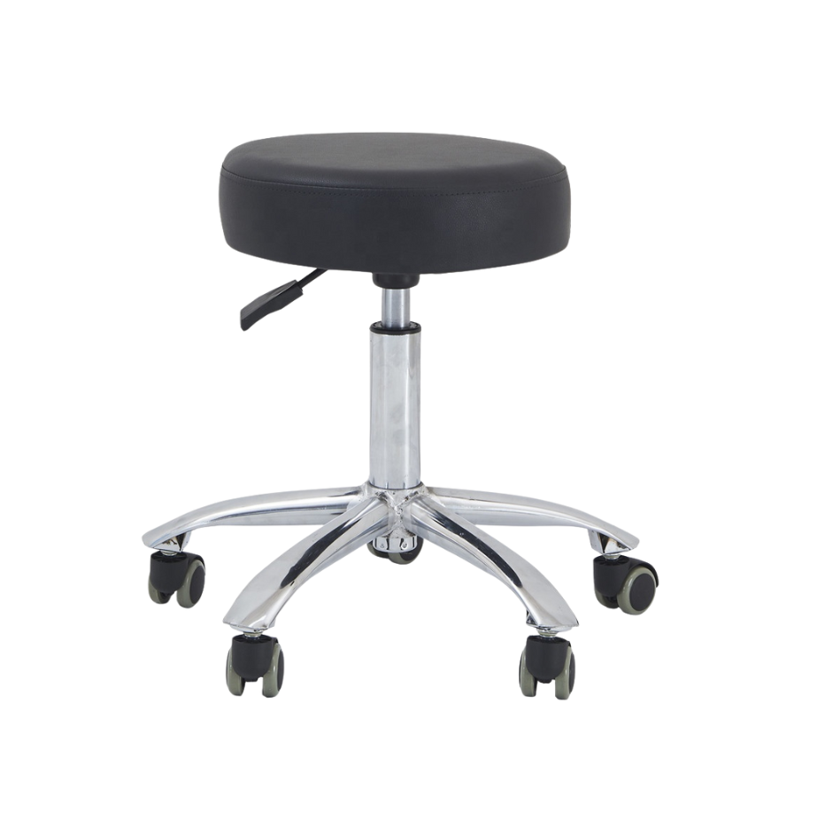 BeautéSync® Professional Adjustable Beauty Stool – Ergonomic Salon &amp; Tattoo Chair