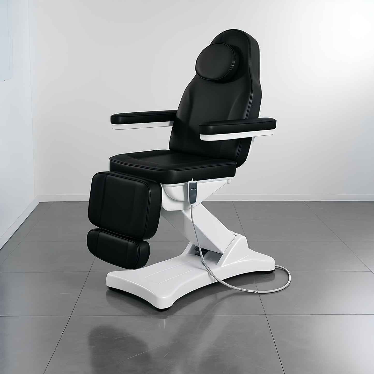 BeautéSync® MiraFlex 3M Electric Facial & Spa Treatment Bed – Fully Adjustable, PU/PVC Upholstery, 440 lb Capacity