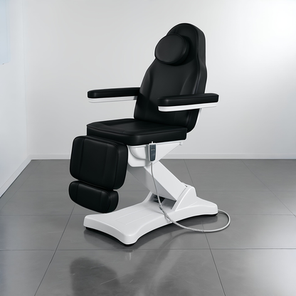 BeautéSync® MiraFlex 3M Electric Facial & Spa Treatment Bed – Fully Adjustable, PU/PVC Upholstery, 440 lb Capacity