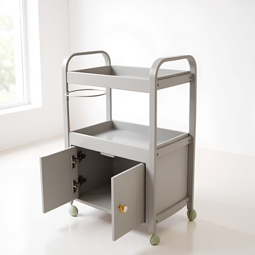 BeautéSync Salon Tool Trolley with Drawers – Rolling Organizer Cart for Hair Salons & Spa Professionals