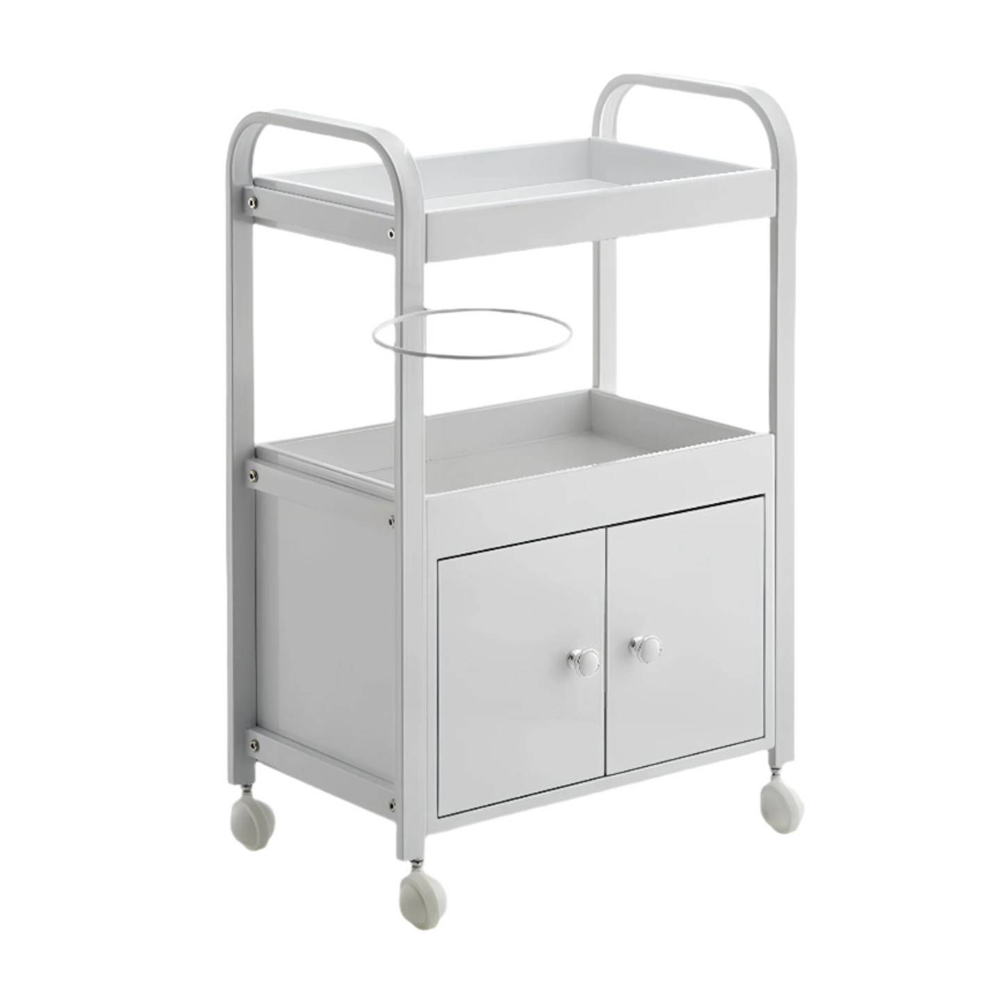 BeautéSync® Salon Tool Trolley with Drawers – Rolling Organizer Cart for Hair Salons & Spa Professionals