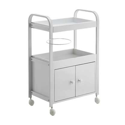 BeautéSync® Salon Tool Trolley with Drawers – Rolling Organizer Cart for Hair Salons & Spa Professionals