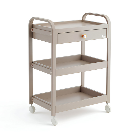 BeautéSync Spa & Salon Trolley Cart– Mobile Beauty Equipment Cart with Smooth Wheels