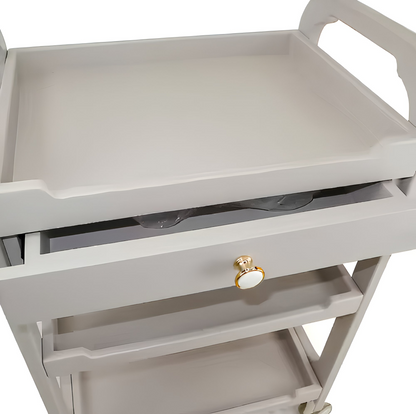 BeautéSync® Spa & Salon Trolley Cart– Mobile Beauty Equipment Cart with Smooth Wheels