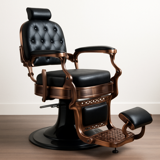 BeautéSync Deluxe Hydraulic Barber Chair