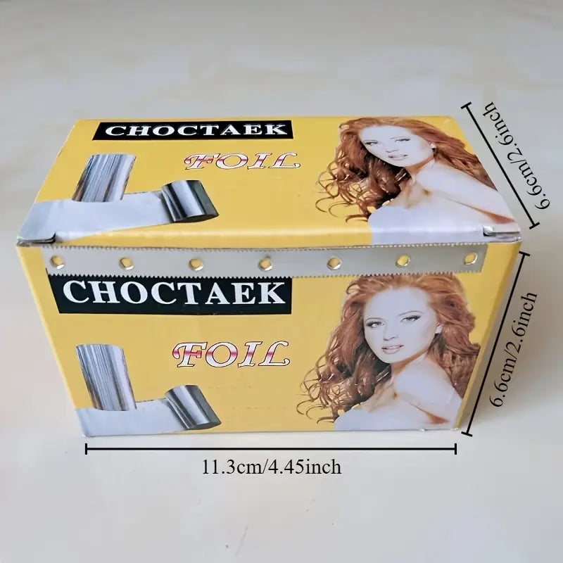BeautéSync™ Professional Hair Coloring & Curling Foil – Heat-Resistant & Easy Tear for Salon Use
