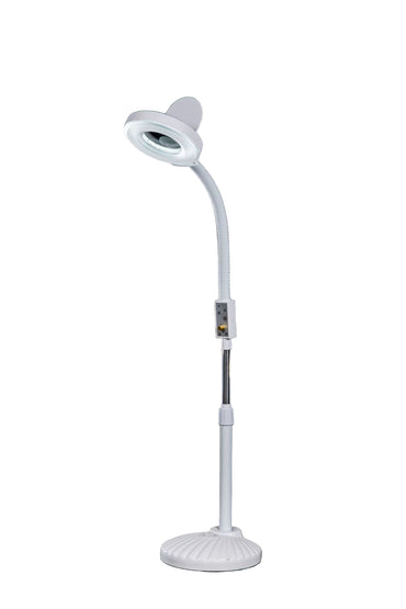magnifying lamp ground base stand side angle